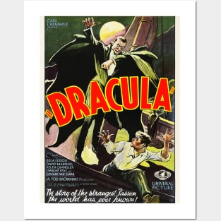 Dracula (1931) 3 Posters and Art